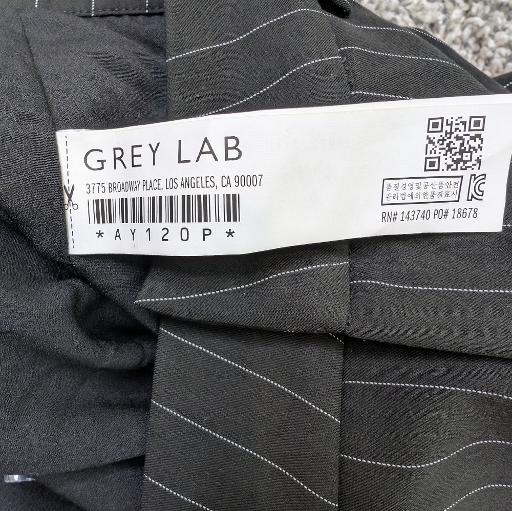 💘 NEW GREY LAB pinstripe pants in charocal - Picture 9 of 10